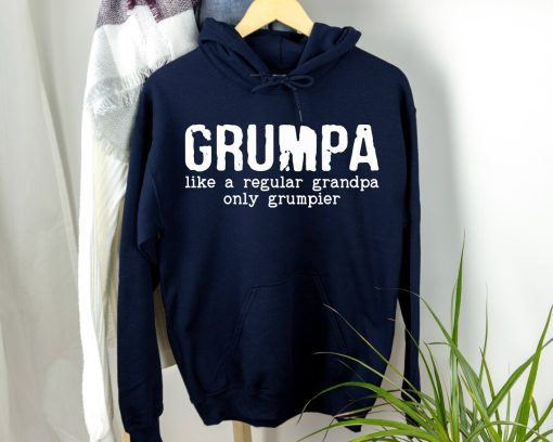 Grumpa Like A Regular Grandpa Only Grumpier Hoodie