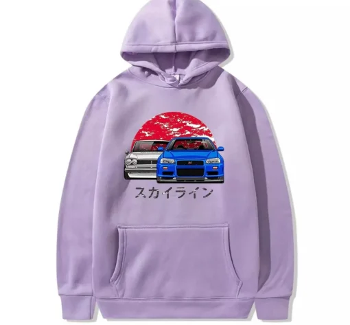 Japanese JDM Skyline, R34, GTR Hoodie