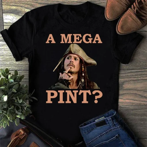 Johnny Depp Mega Pint Shirt