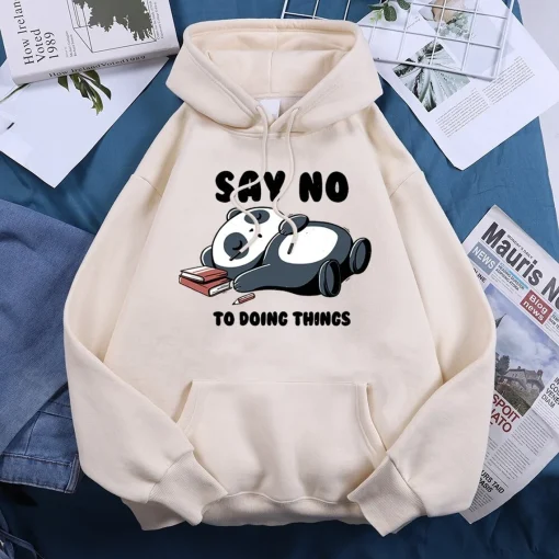 Lazy Panda Unisex Hoodie