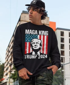 Maga King Crewneck Sweatshirt