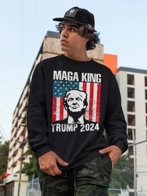 Maga King Crewneck Sweatshirt