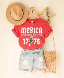 Merica Distressed Unisex T-Shirt