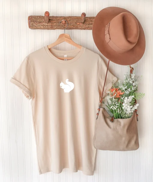 Minimalist Squirrel Shirt