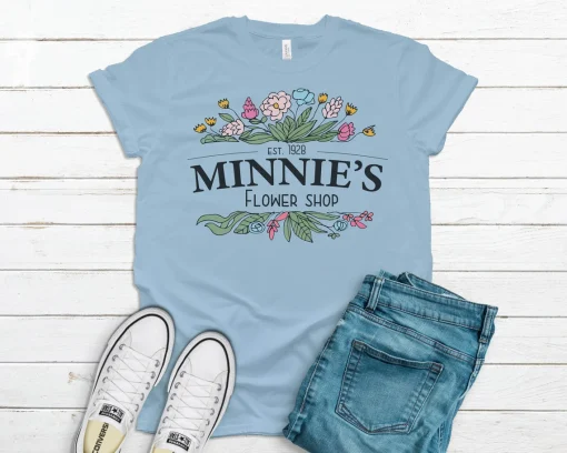 Minnie's Flower Shop Unisex Soft Shirt