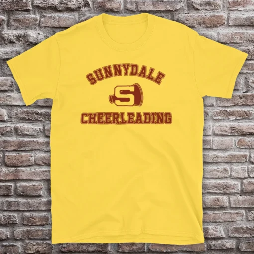 Sunnydale Cheerleading Horror TV Show Cordelia Unofficial Mens T-Shirt