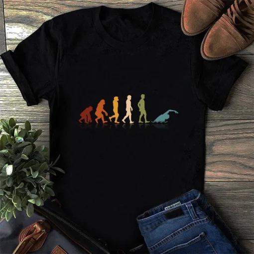 Swimming Evolution Swimmers Shirt