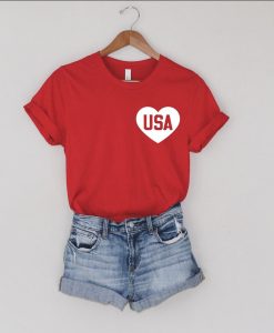 USA Heart Shirt