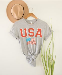 Vintage Style USA Shirt