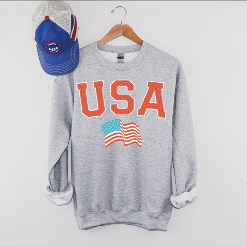 Vintage Style USA Sweatshirt