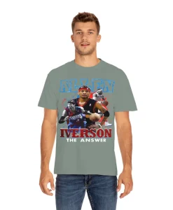 Allen Iverson Unisex Oversized Large Graphic T-shirt