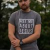 Ask Me About Jesus Christian T-Shirt