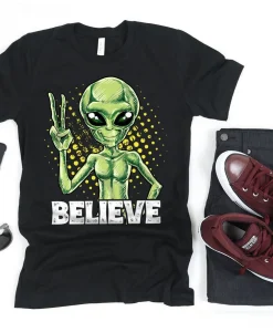 Believe Alien Shirt