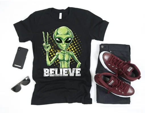 Believe Alien Shirt