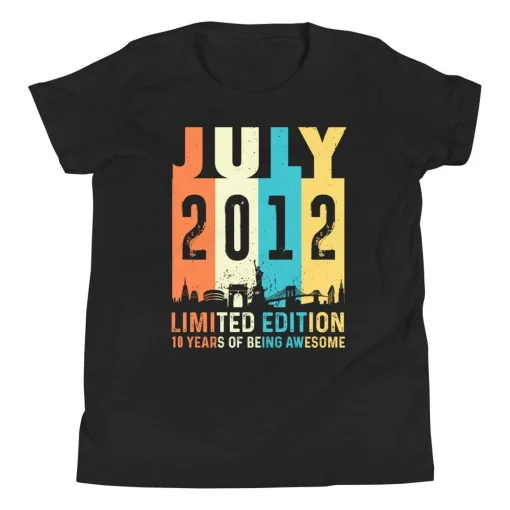 Born In July 2012 Shirt