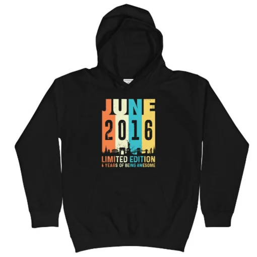 Born In June 2016 Hoodie