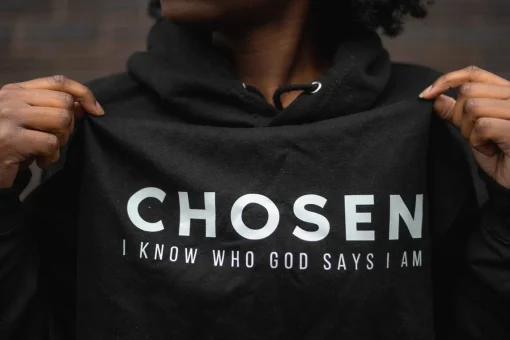 Chosen I Know Who God Says I Am Christian Hoodie