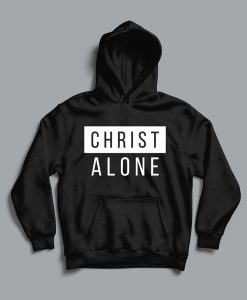 Christ Alone Christian Hoodie