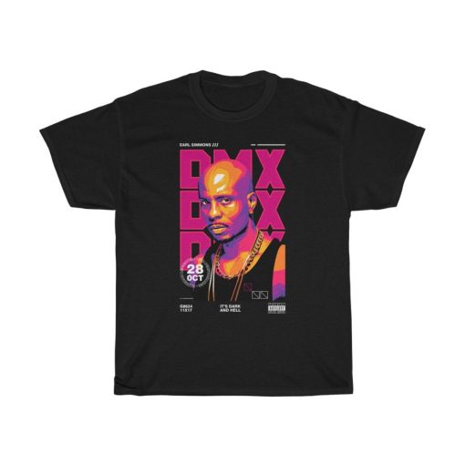 DMX Earl Simmons Hip-Hop Rap Ruff Ryders Heaven Hell Unisex T Shirt