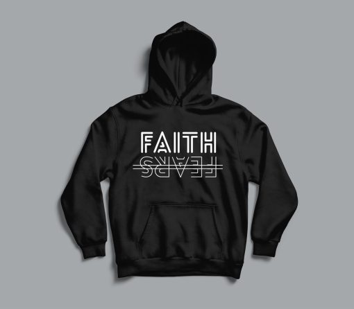 Faith Over Fear Christian Hoodie