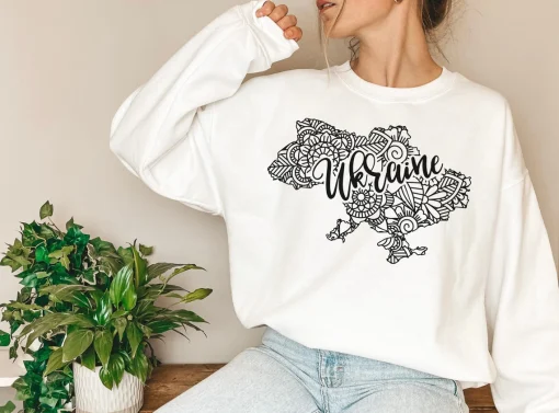 Floral Ukraine Sweatshirt