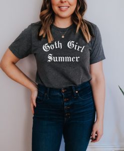 Goth Girl Summer Tshirt