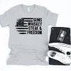 Guns Whiskey Steak Freedom Shirt