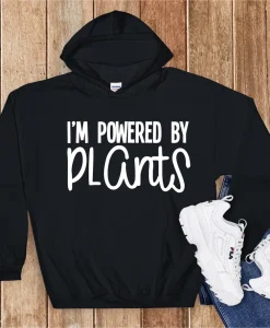 I’m Powered Vegan Hoodie