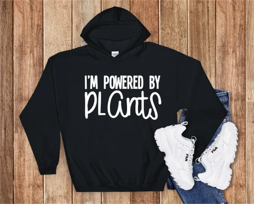 I’m Powered Vegan Hoodie