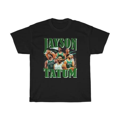 Jason Tatum NBA Boston Celtics Unisex Heavy Cotton Tee T-Shirt