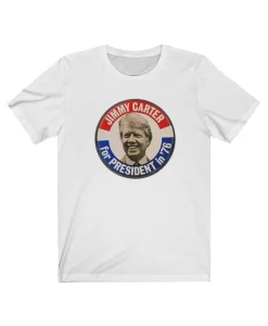 Jimmy Carter Shirt 76 Classic Campaign Logo T-Shirt