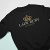 Lady Ruby Is A Queen Crewneck Sweatshirt