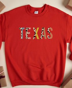 Leopard Texas Sweatshirt