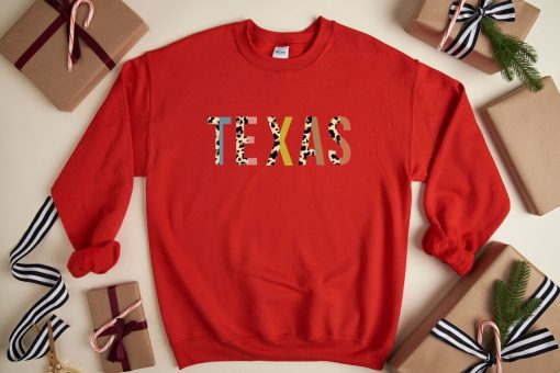 Leopard Texas Sweatshirt