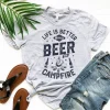 Life is Better With Beer Camping Shirt