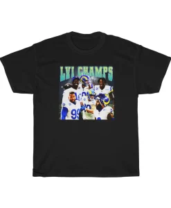 Los Angeles Rams 2022 Super Bowl LVI Champs Champions Unisex T Shirt