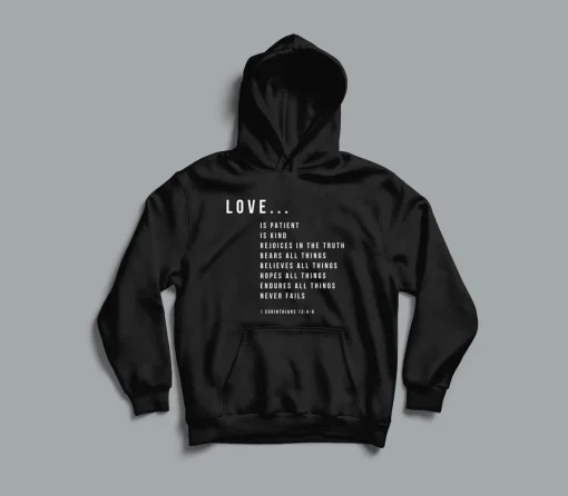 Love is Christian Hoodie