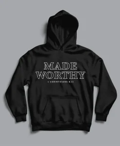 Made Worthy Christian Hoodie