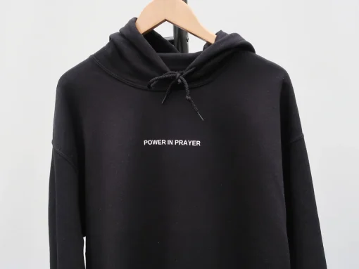 Power in prayer hoodie