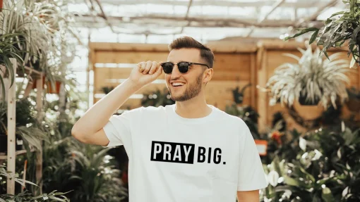 Pray Big Christian T-Shirt