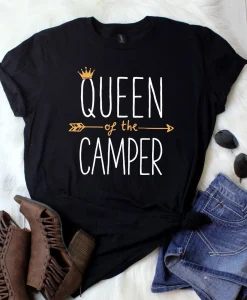 Queen of the Camper T Shirt