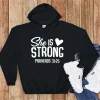 She is Strong Hoodie