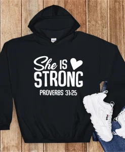 She is Strong Hoodie