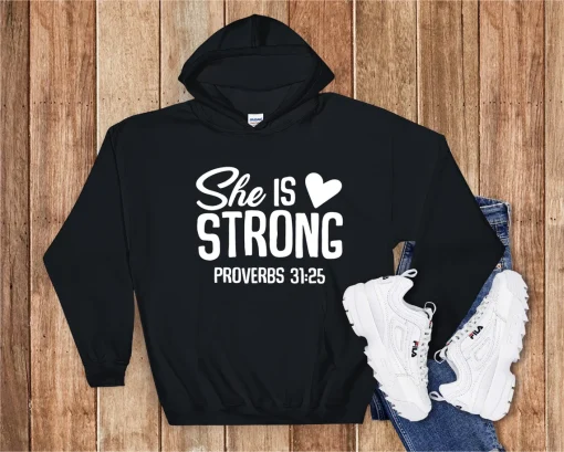 She is Strong Hoodie