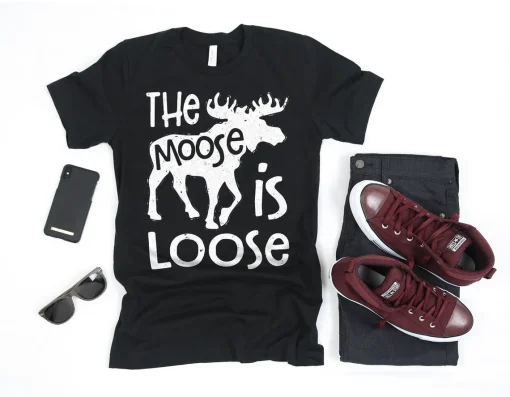 The Moose is Loose Camping Shirt