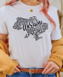 Ukraine Mandala Shirt