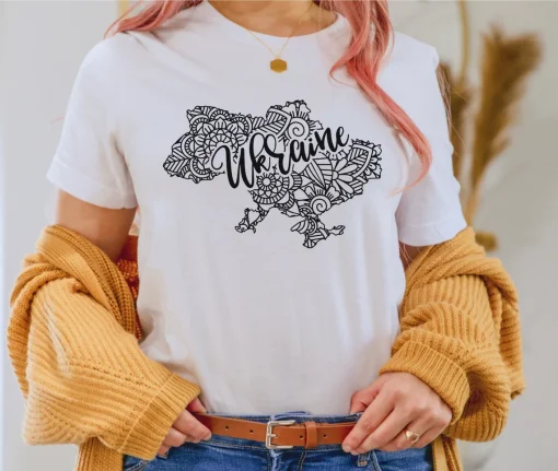 Ukraine Mandala Shirt