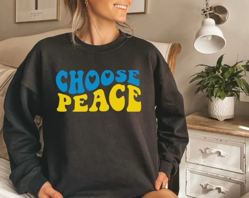 Ukraine Peace Sweatshirt