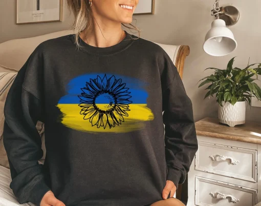 Ukraine Sunflower Sweatshirt