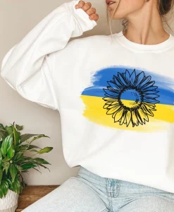 Ukraine Sunflower Unisex Sweatshirt